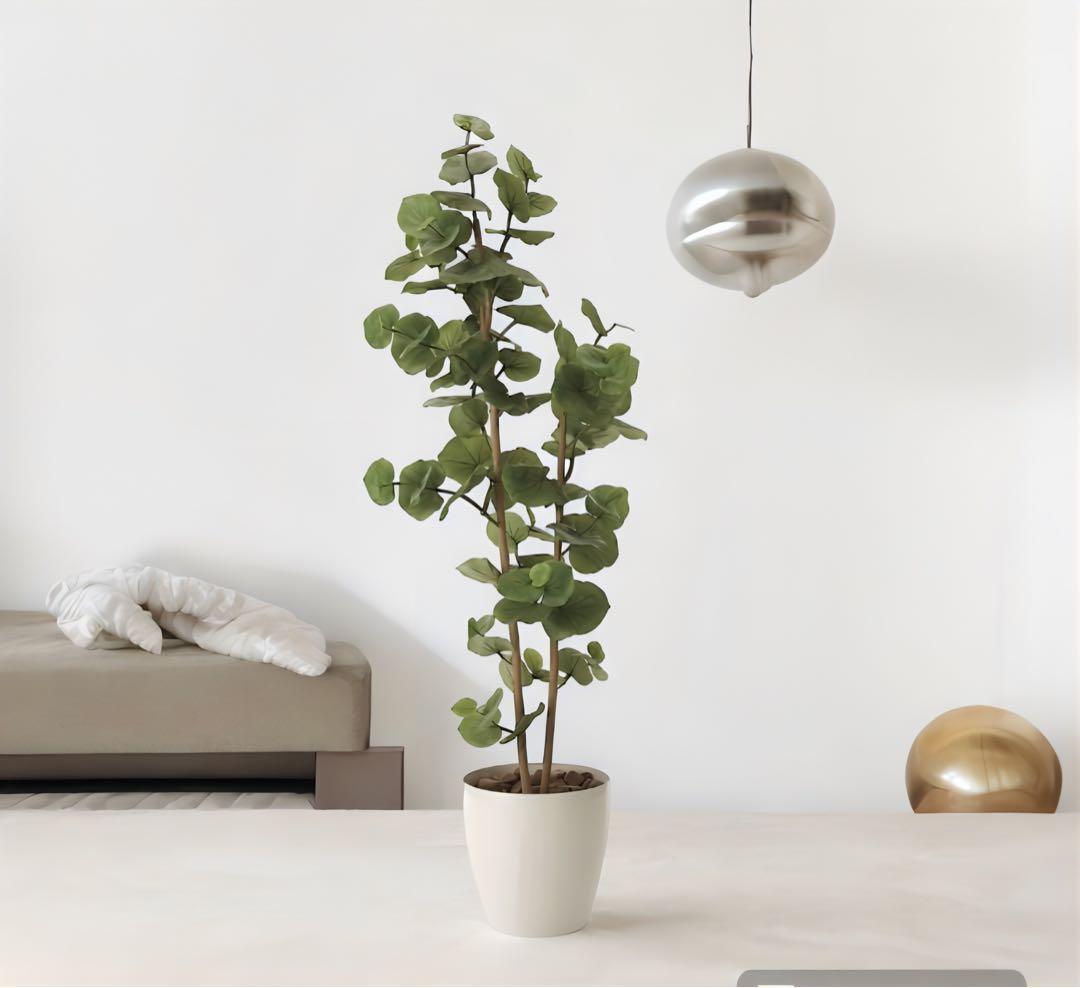 光触媒　人工観葉植物　ウォールグリーン　フェイクグリーン　シーグレープ1.6ｍ@