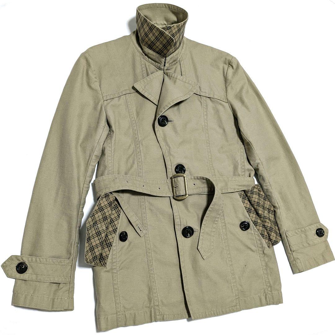 入手困難✨ バーバリーブルーレーベル メンズ トレンチコート 極美品　L