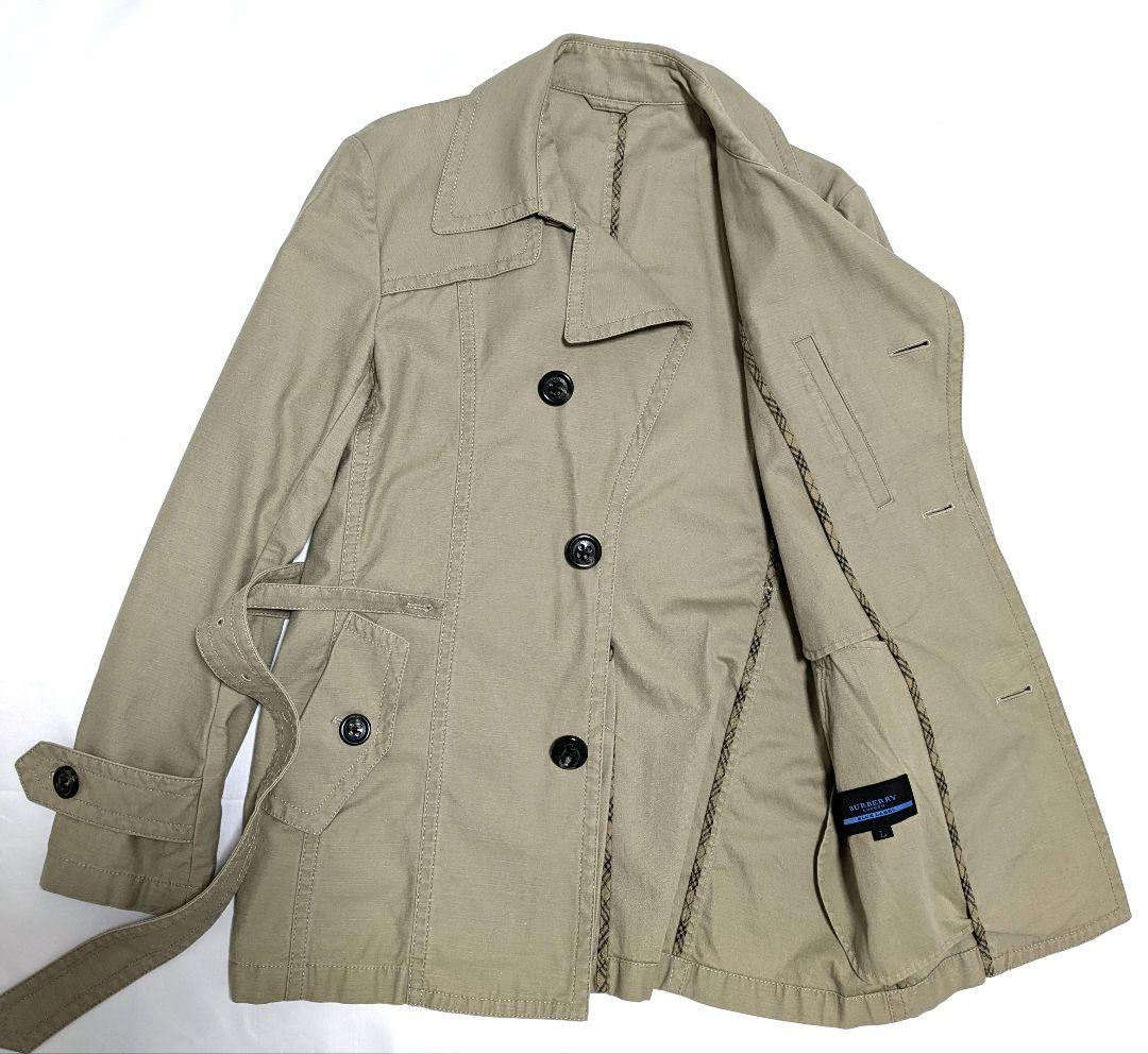 入手困難✨ バーバリーブルーレーベル メンズ トレンチコート 極美品　L