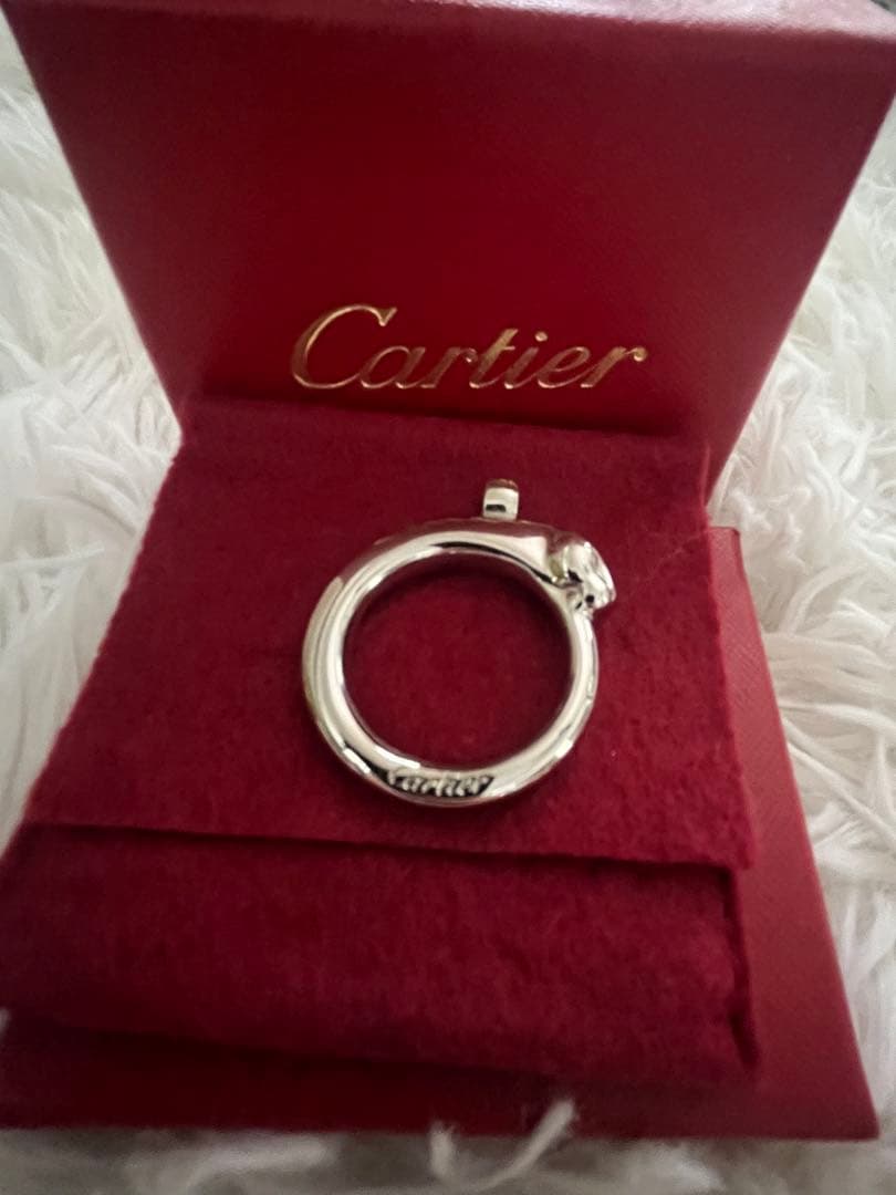 Cartier シルバー キーホルダー