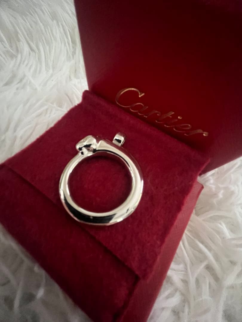 Cartier シルバー キーホルダー