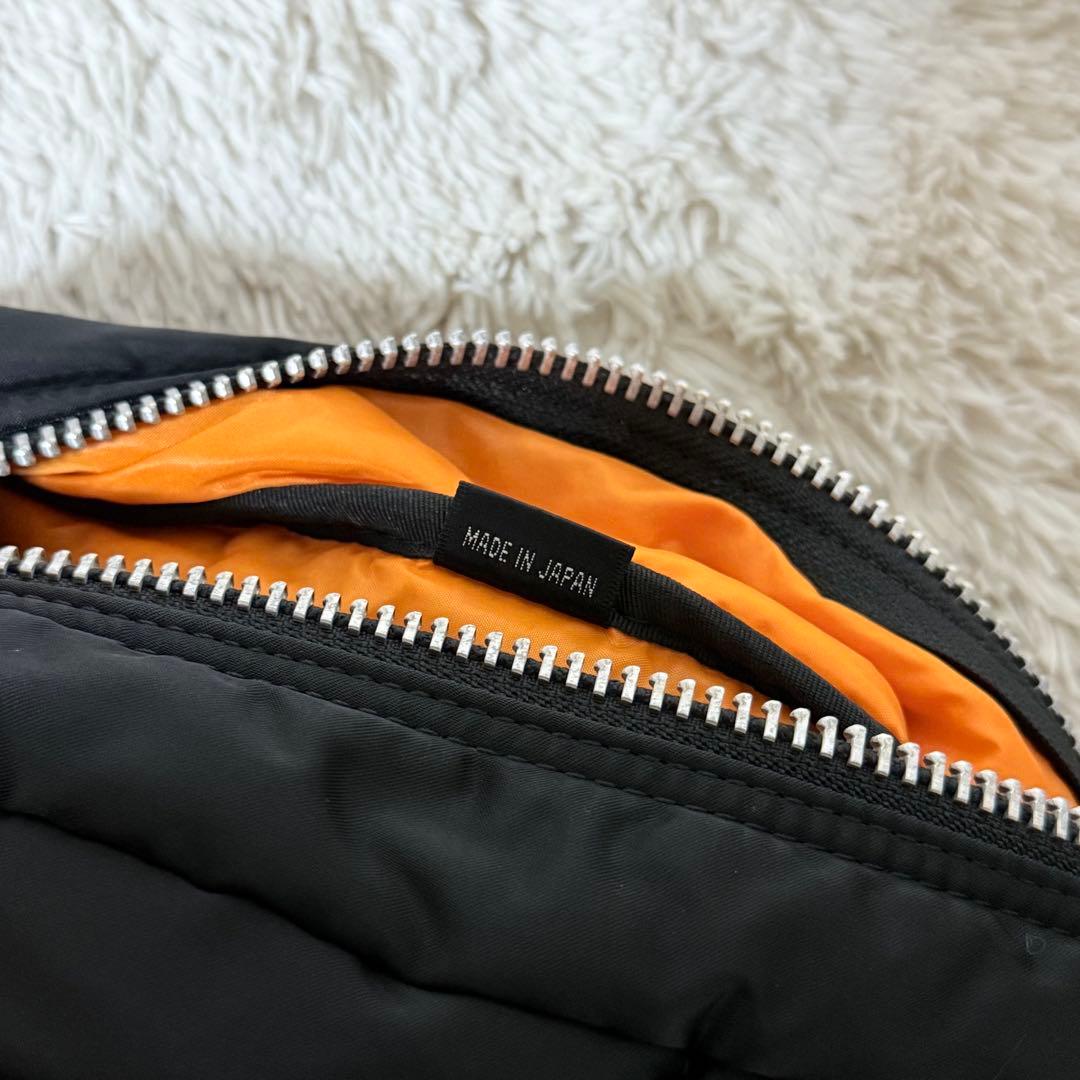 ⭐️未使用級⭐️　PORTER　TANKER　ボディバッグ　ブラック　ウエストバッグ