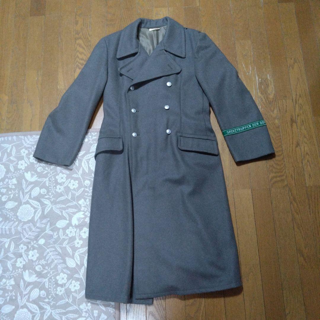 東ドイツ軍　国境警備隊兵用ウールロングコート希少品