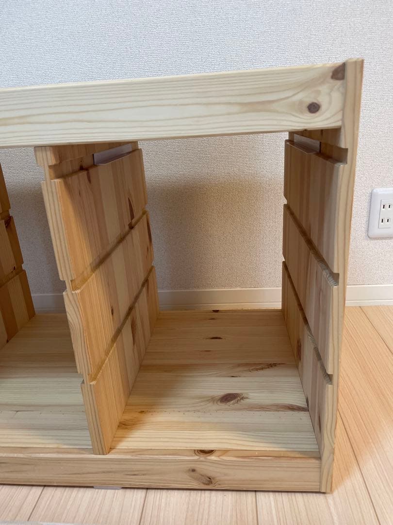 IKEA トロファスト　収納ボックス6個付き