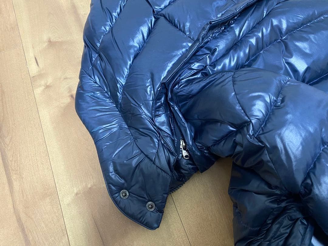 TATRAS BABILA フード付きネイビー ロングダウンジャケット 本物保証