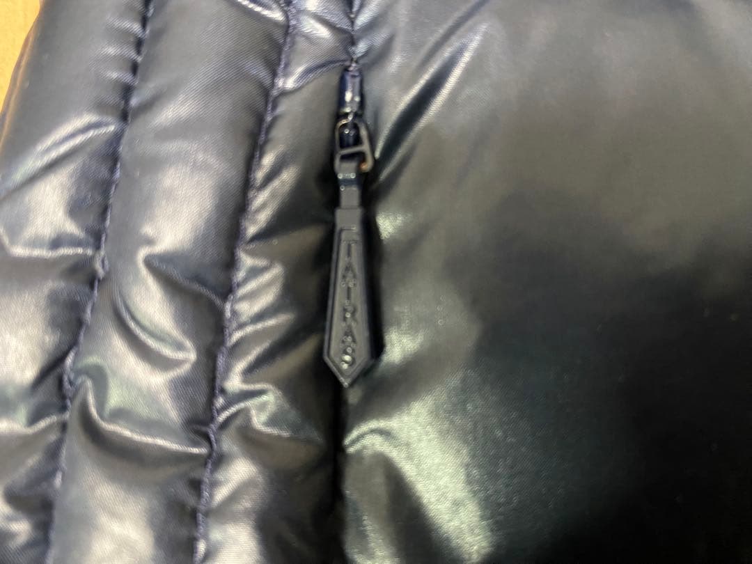 TATRAS BABILA フード付きネイビー ロングダウンジャケット 本物保証