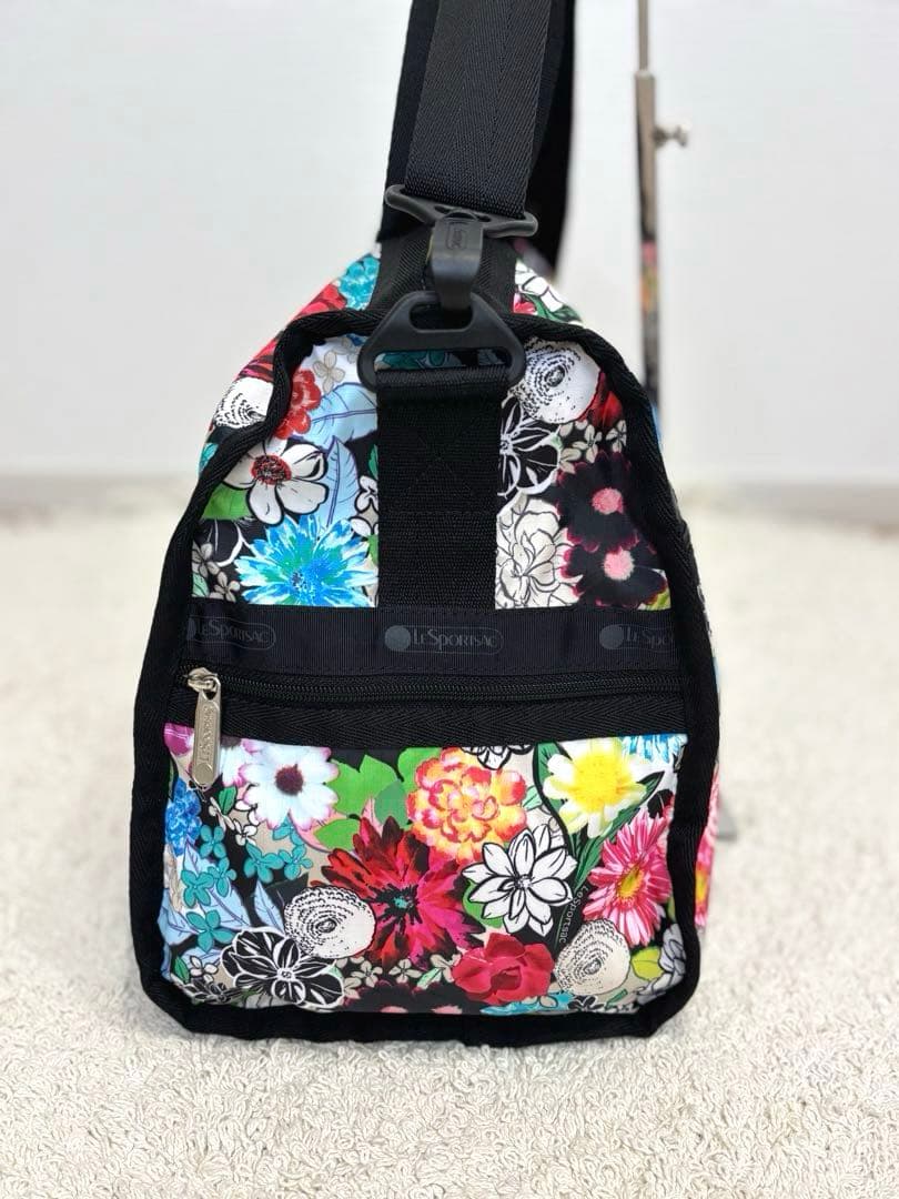 【未使用】LESPORTSAC レスポートサックボタニカル柄 ボストンバック