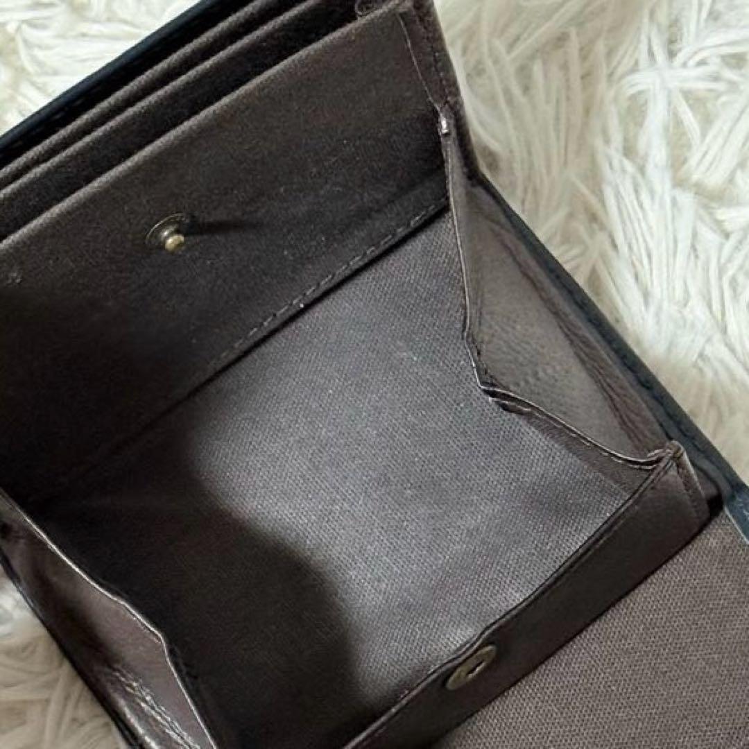 ⭐️未使用級⭐️　m+　エムピウ　ミッレフォッリエ　p25　ネイビー　レザー