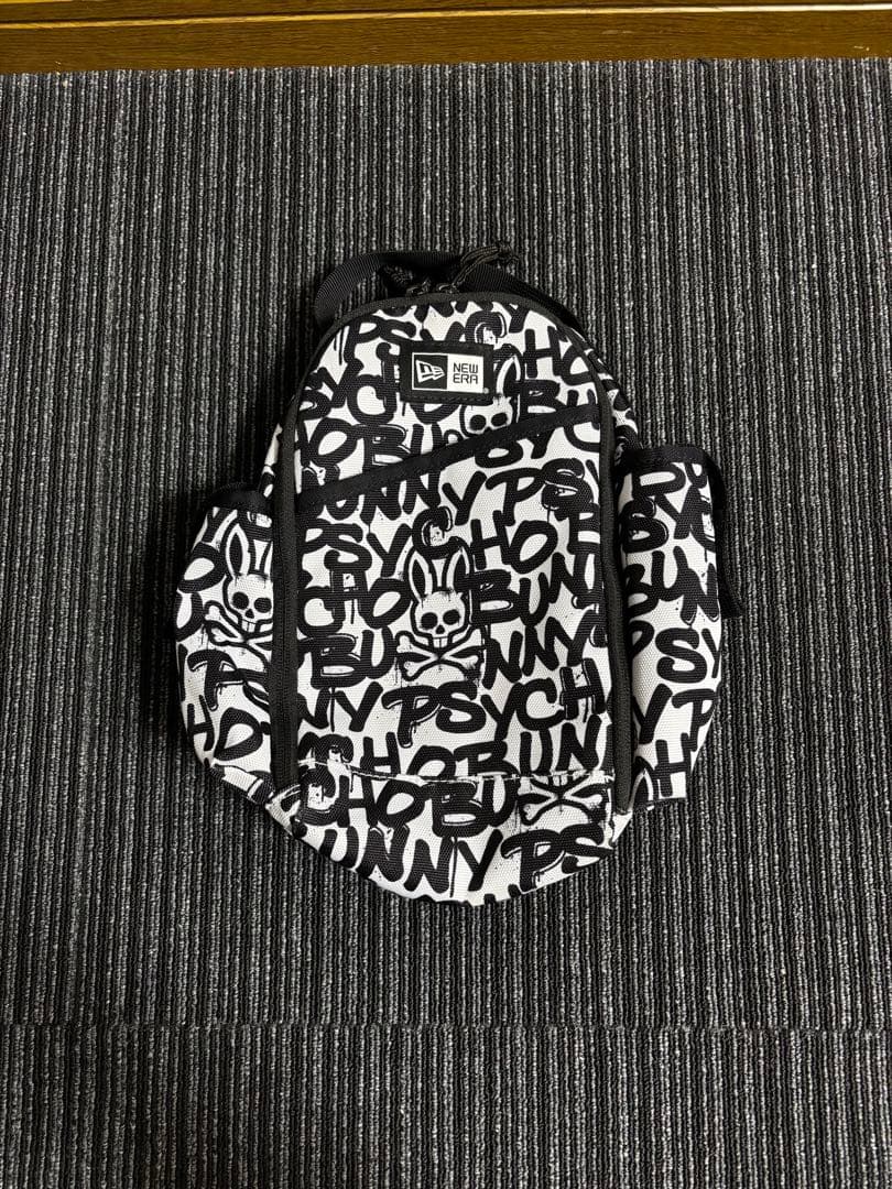 美品　ニューエラ×サイコバニーコラボキャディバッグ