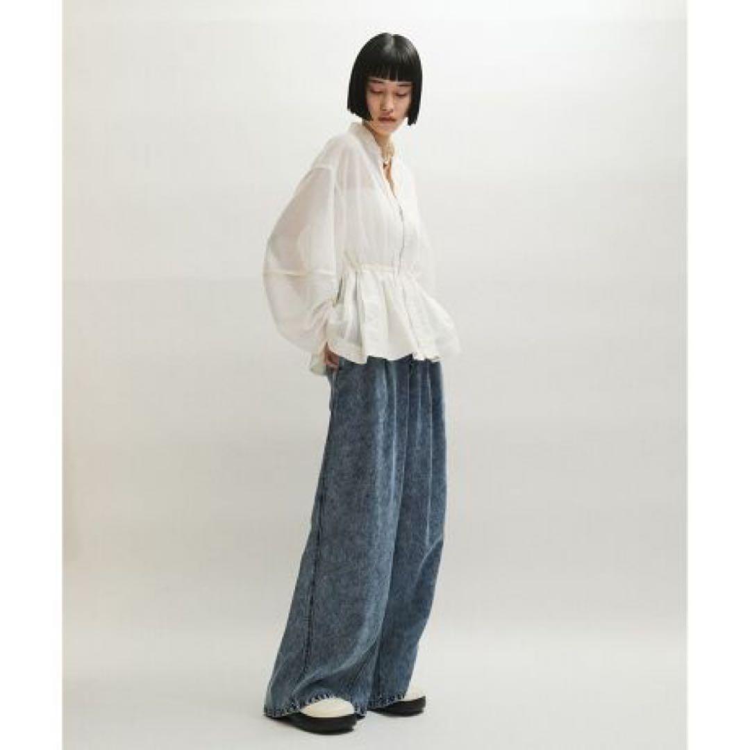 ＜Adam et Rope＞ライトデニムイージーパンツ