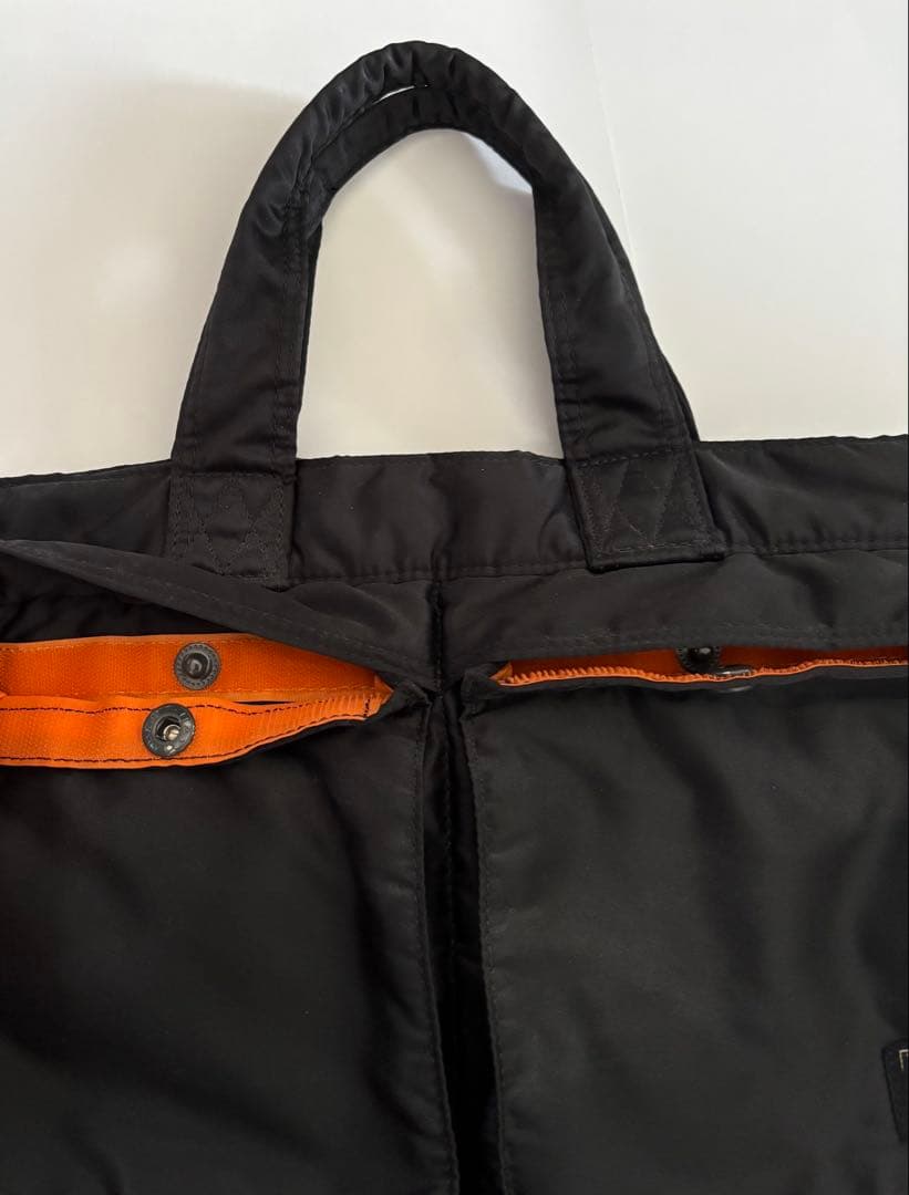【美品】ポーター　タンカー　トートバッグ　ハンドバッグ　男女兼用　A4収納可