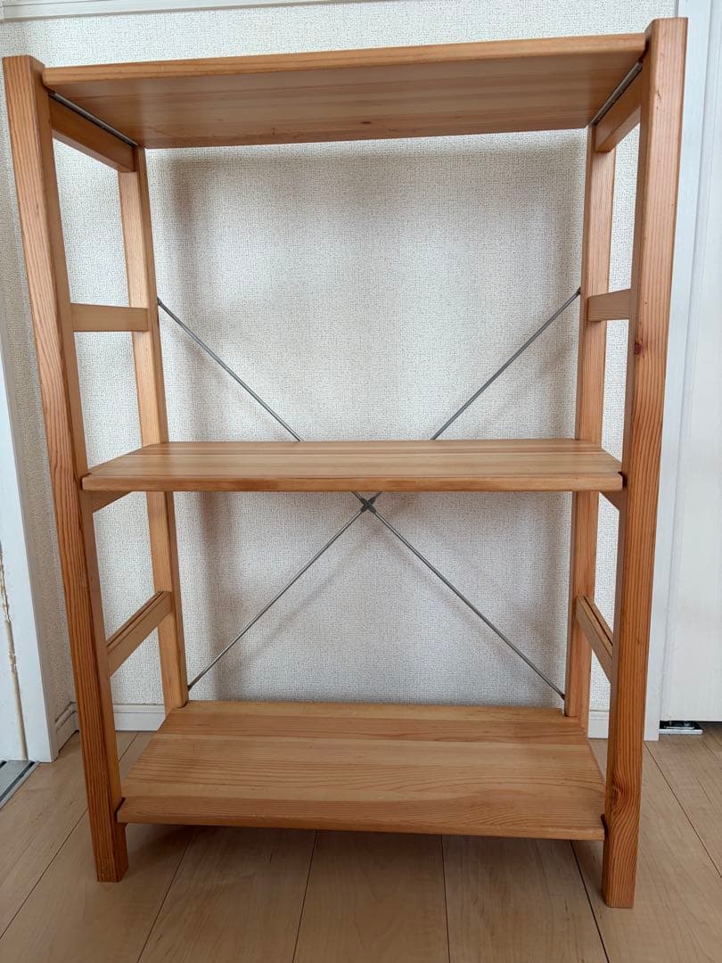 無印良品 パイン材ユニットシェルフ②