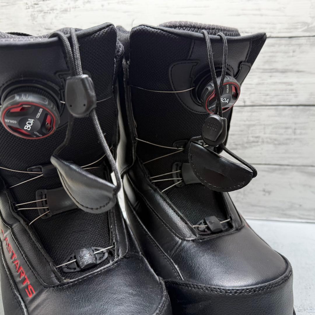 極美品 LASTARTS W BOAスノボーブーツ 25.5〜26 【E-26】