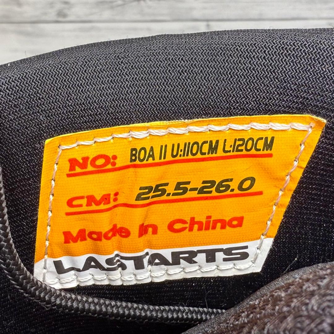 極美品 LASTARTS W BOAスノボーブーツ 25.5〜26 【E-26】