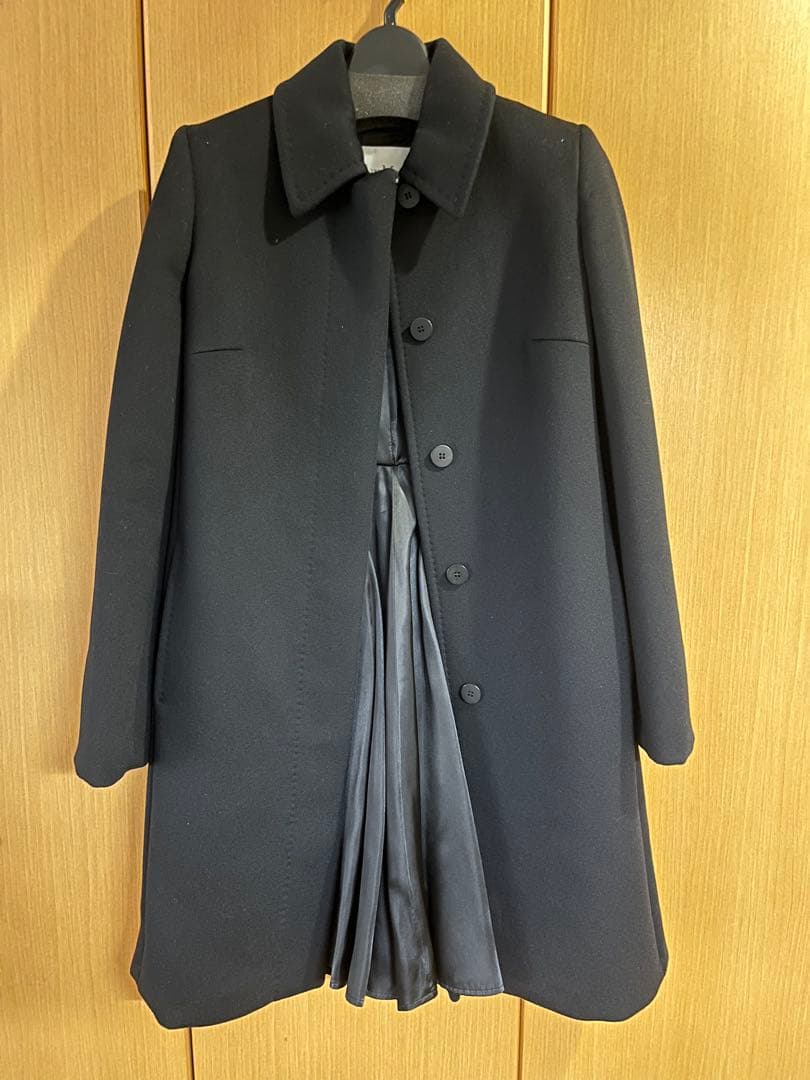マックスマーラ　M 極美品✨黒ロングコート
