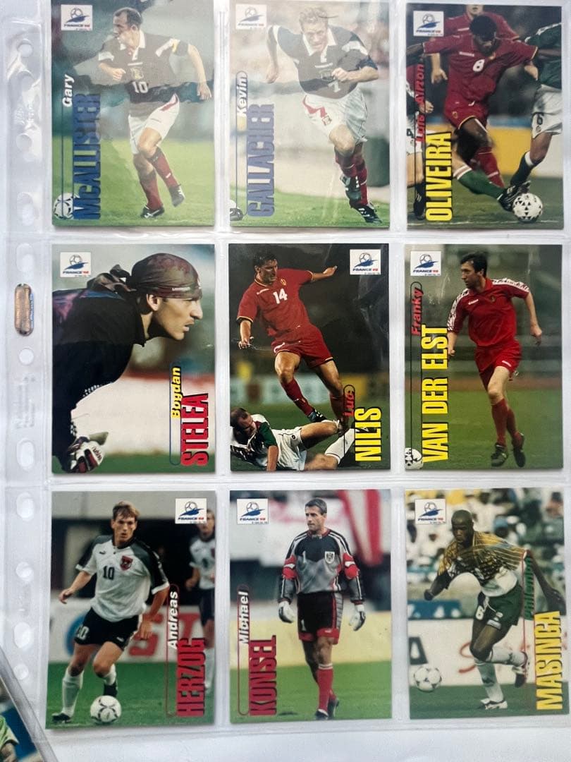 フランスワールドカップ1998カード81枚