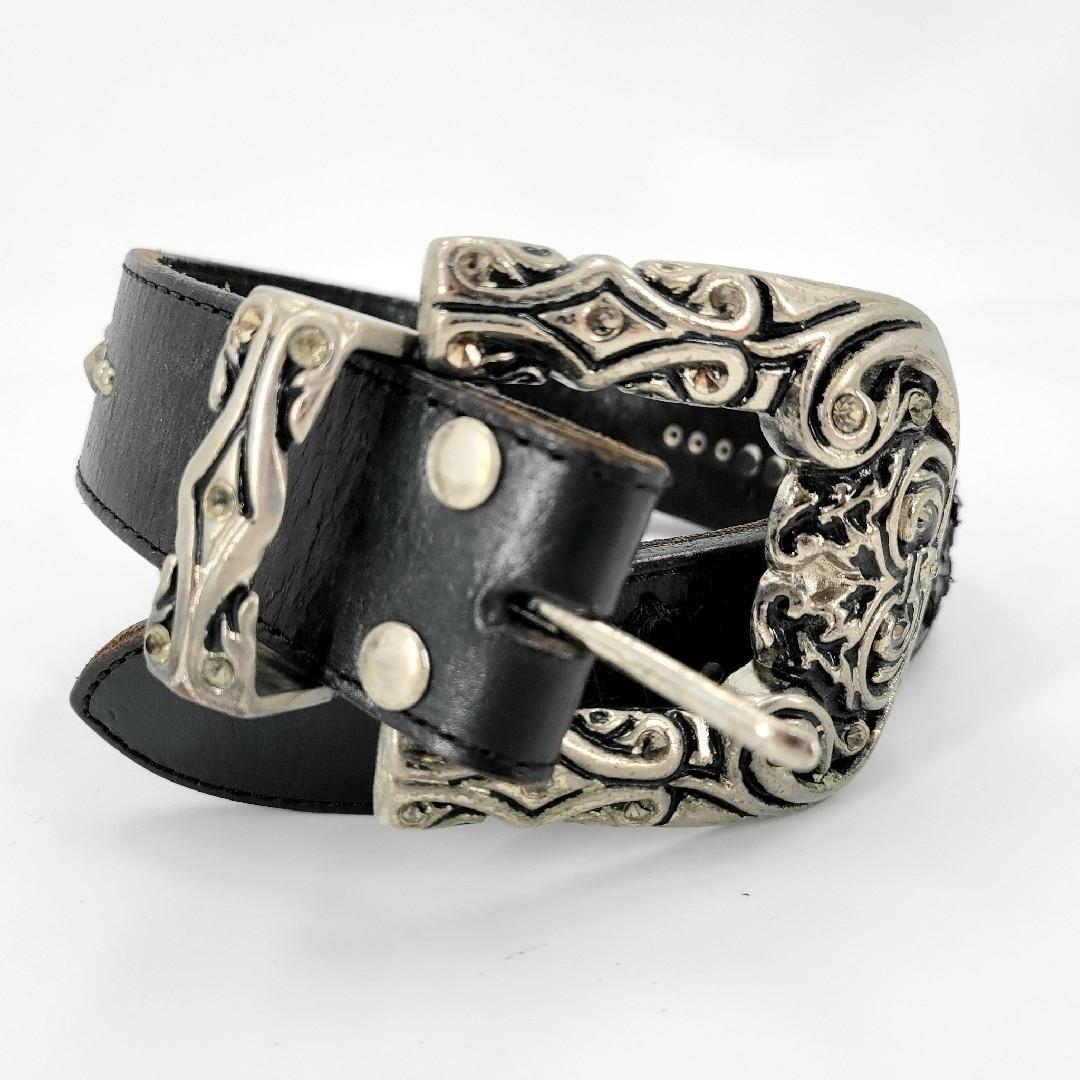 良品 TornadoMart トルネードマート ベルト ブラック スタッズ