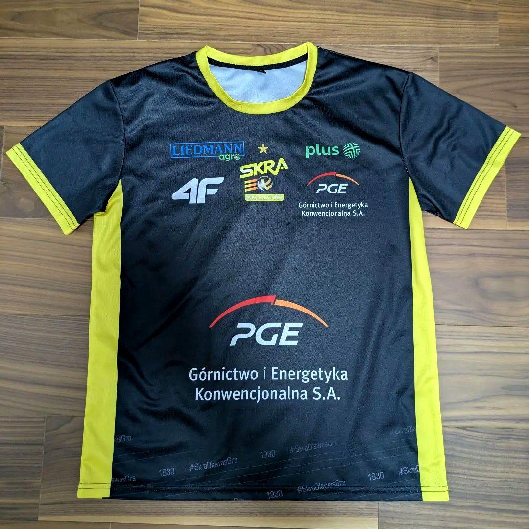 ★ポーランド　バレーボール　ユニフォーム　海外　シャツ　ウェア　半袖　ジャージ