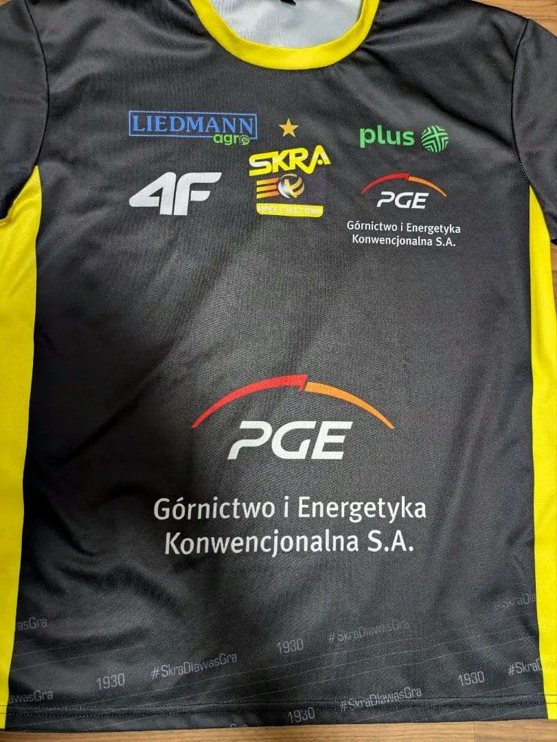 ★ポーランド　バレーボール　ユニフォーム　海外　シャツ　ウェア　半袖　ジャージ