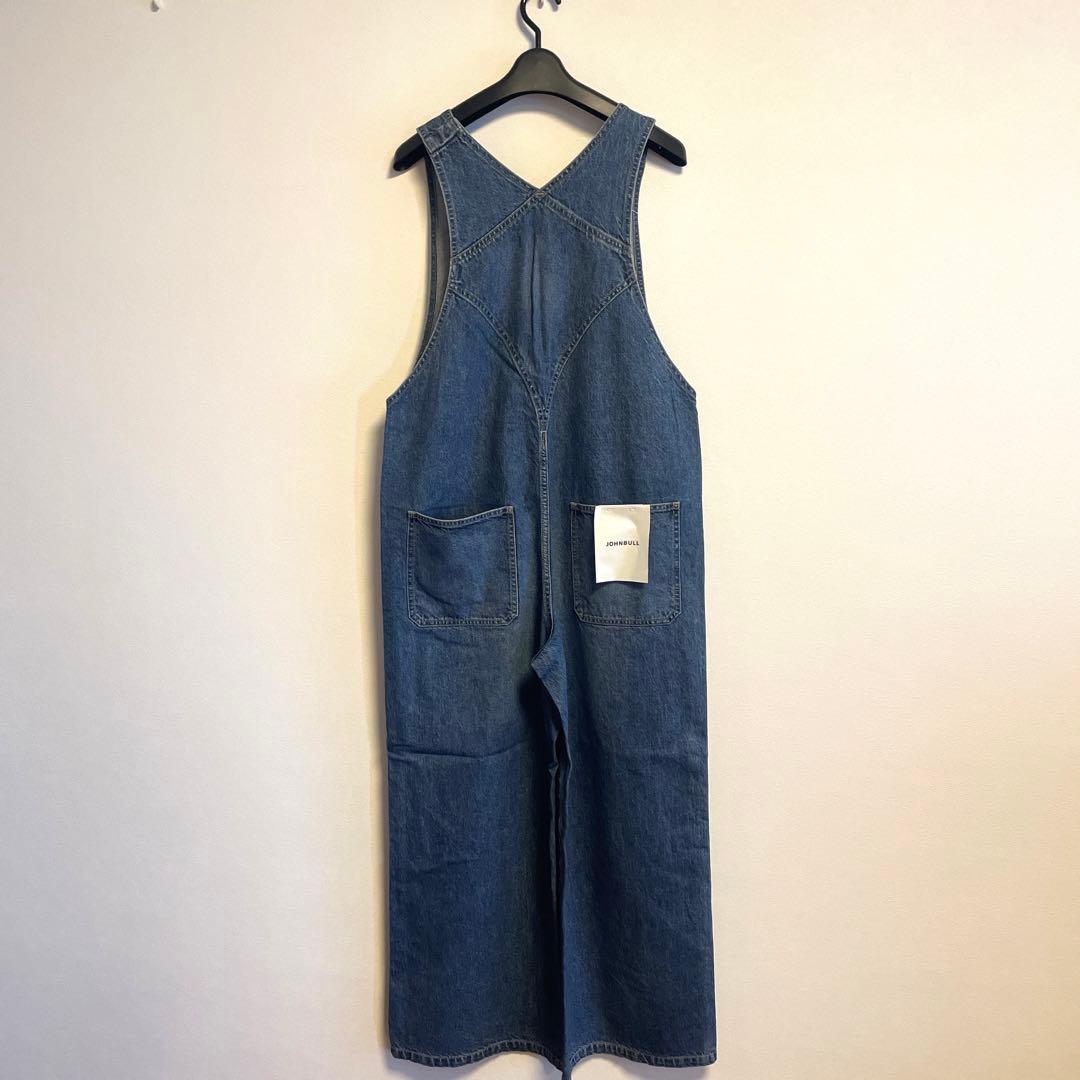 【新品タグ付き】 現行品　Johnbull デニムワークオールインワン　M