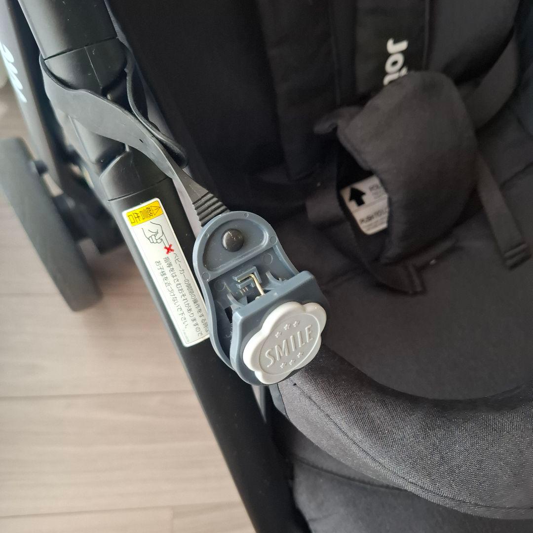 Joie リトラックス4 ベビーカー グリーン レインカバー付