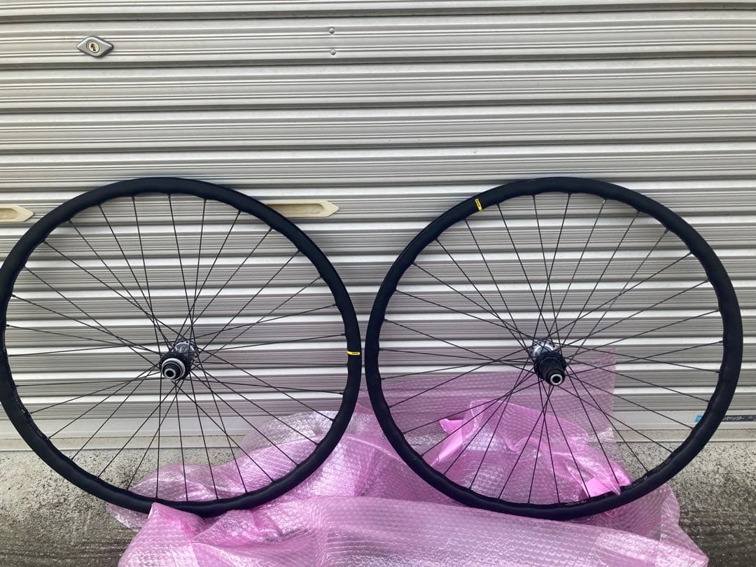 mavic open pro ust 手組みホイール　700c グラベルロード