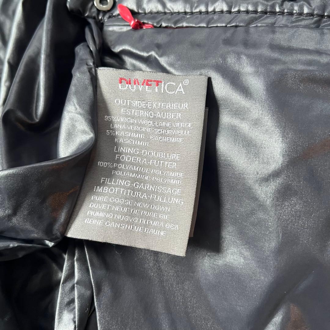 デュベティカ カシミヤ ウール　ダウン パーカー 42 XL フード フーディ