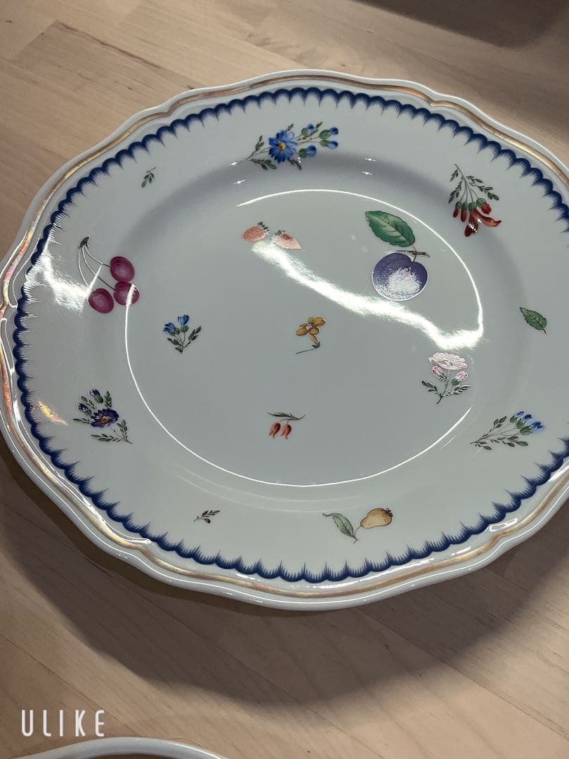 美品25cmリチャードジノリイタリアンフルーツItalian fruits 3枚