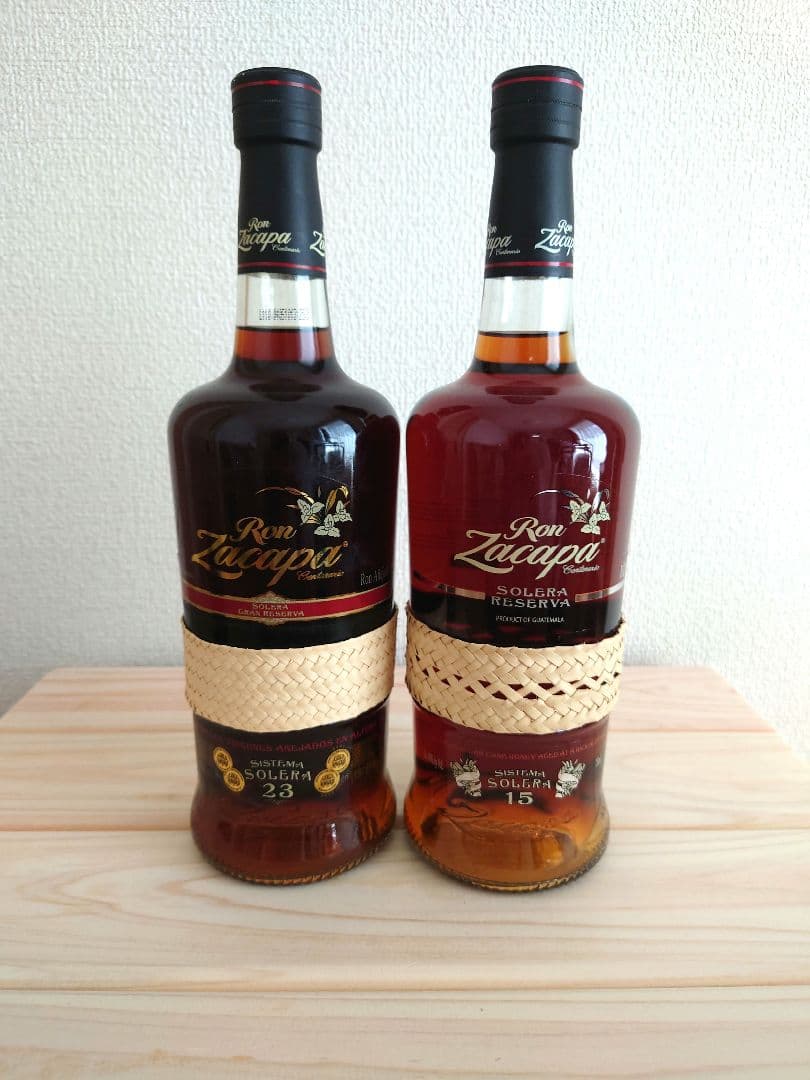 【旧ボトル・終売品】ロンサカパ23年＆ロンサカパ15年