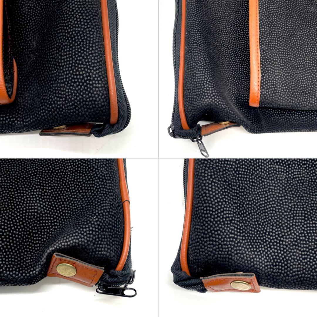 ネイチャーワールド ガーメントバッグ 衣装収納 ハンガー付き スエード 革 黒