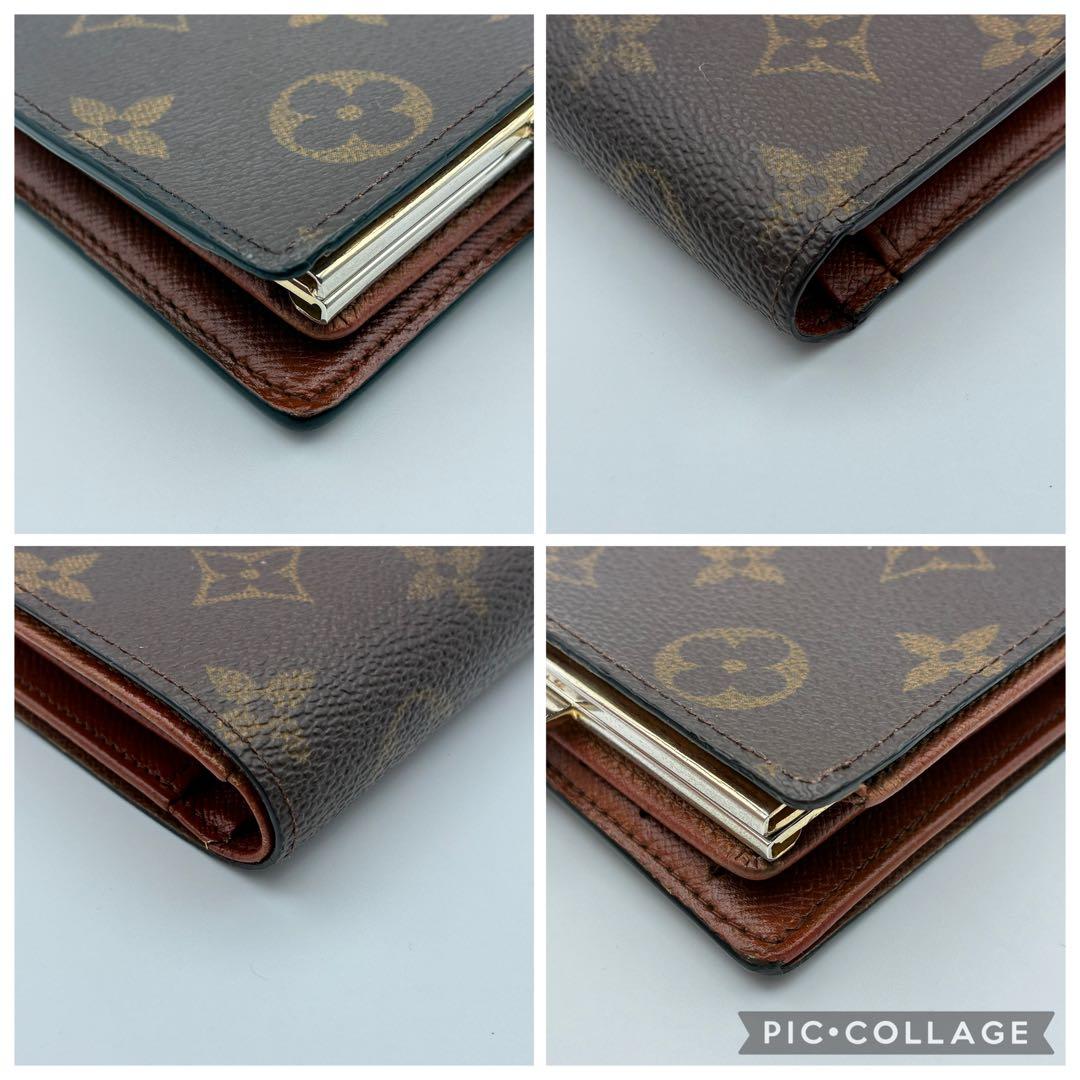 ルイヴィトン　ポルトモネ　ビエ　ヴィエノワ　モノグラム　がま口財布