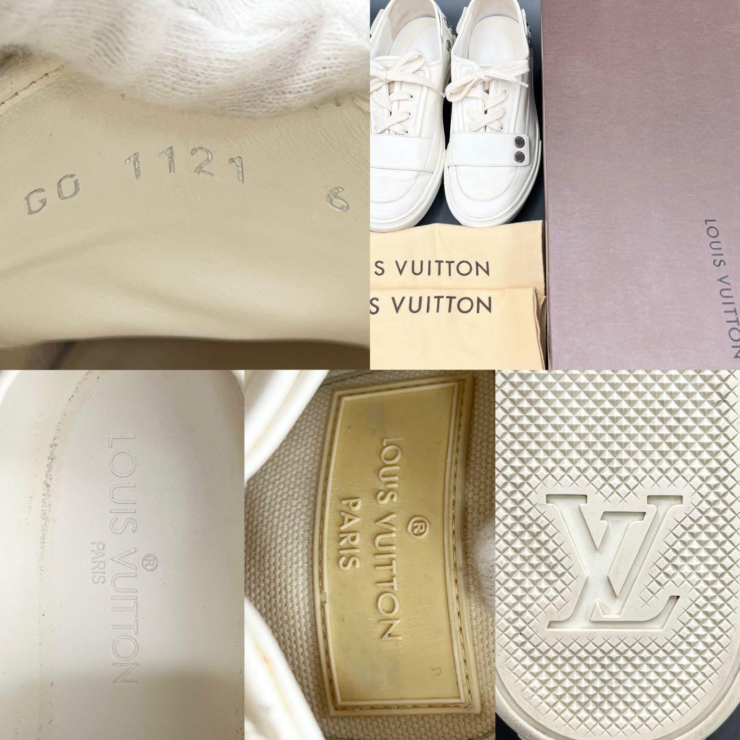美品✨ ヴィトン キャンバススニーカー メンズ 25cm相当