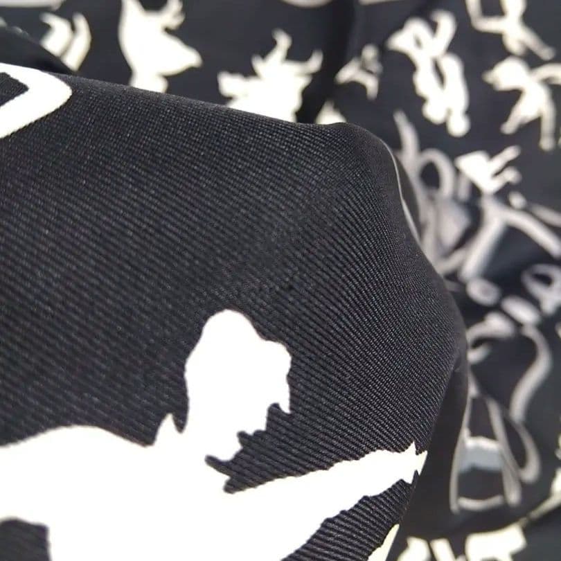 P*a様 レア エルメス HERMES スカーフ カレ90 ブギウギ シルク