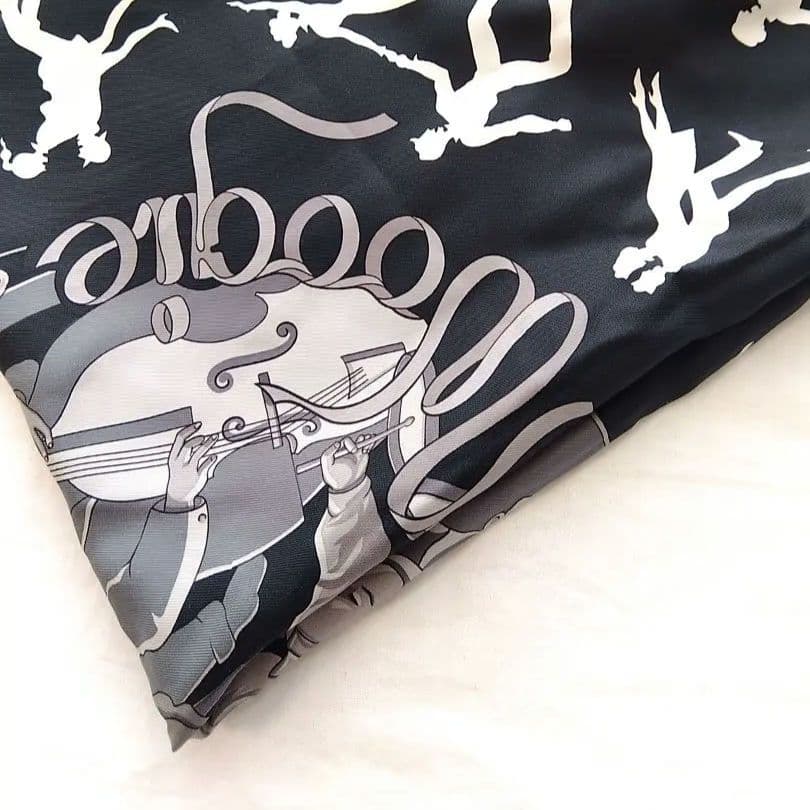 P*a様 レア エルメス HERMES スカーフ カレ90 ブギウギ シルク