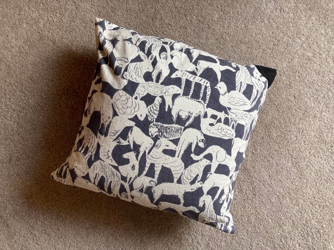 ミナペルホネン　正規品　50cm クッション＋クッションカバー　ライフパズル