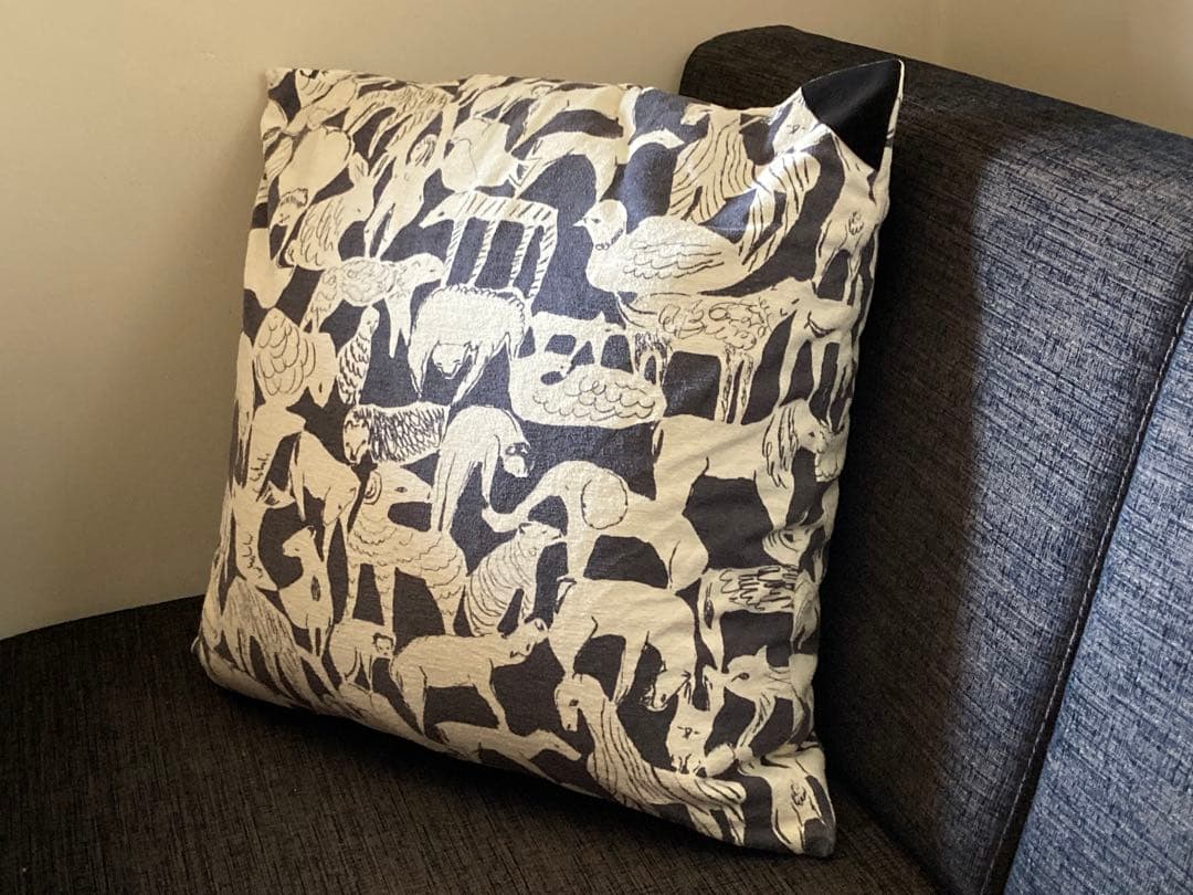 ミナペルホネン　正規品　50cm クッション＋クッションカバー　ライフパズル