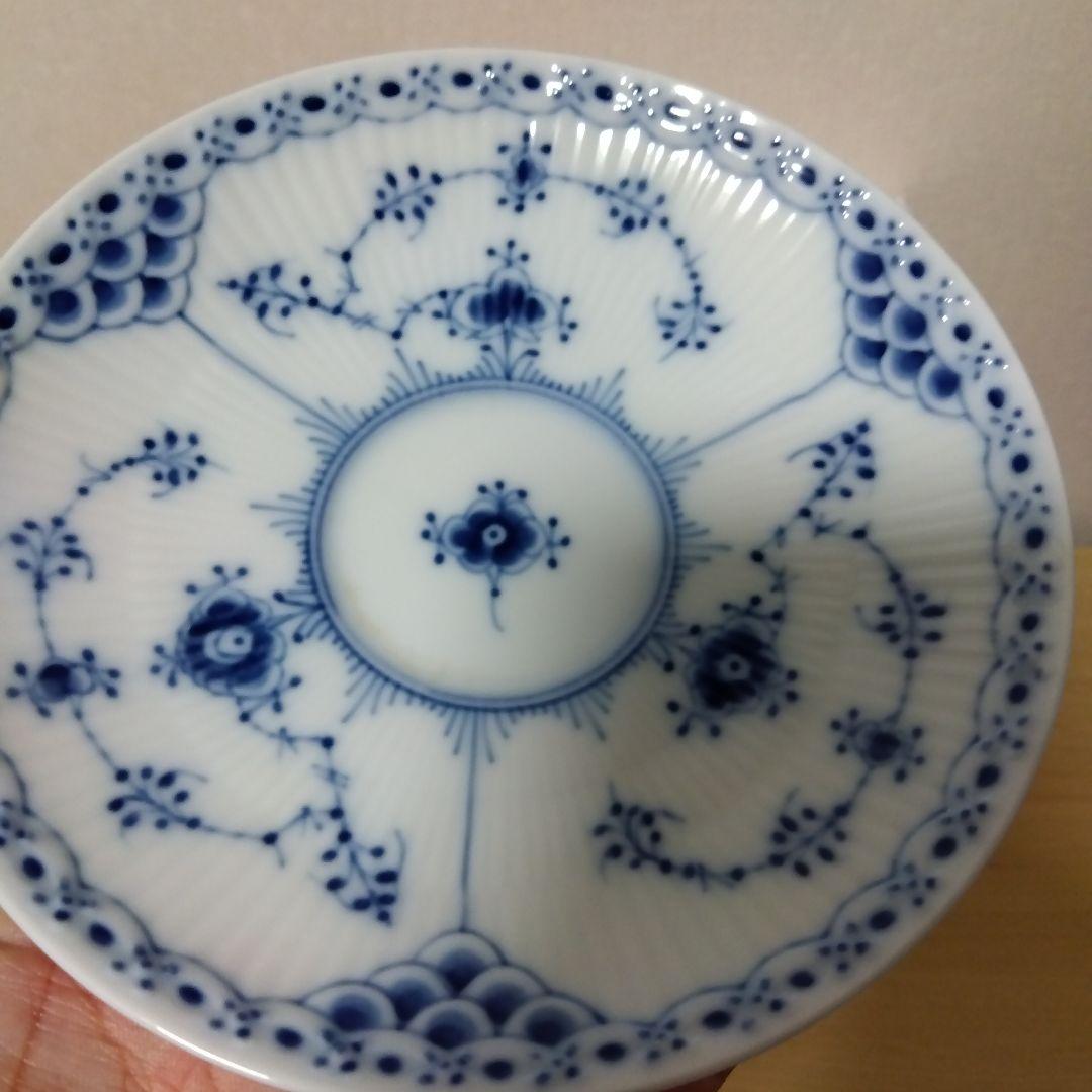  ハーフレース　カップ＆ソーサー ペア　2客