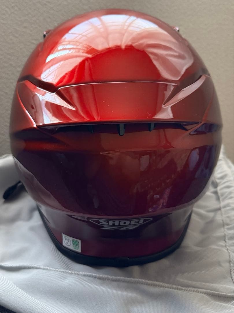 SHOEI フルフェイスヘルメット Z-8 ワインレッド　Lサイズ