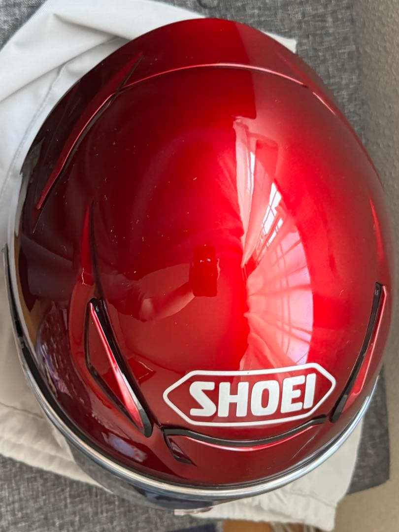 SHOEI フルフェイスヘルメット Z-8 ワインレッド　Lサイズ