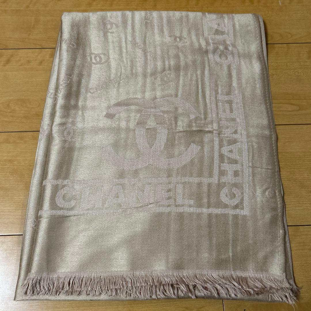 CHANEL ストール ベージュ【かな様】