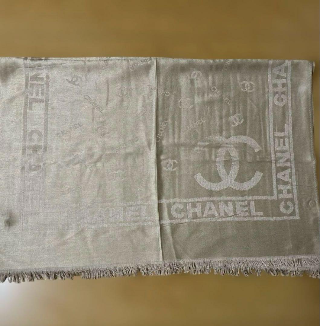 CHANEL ストール ベージュ【かな様】