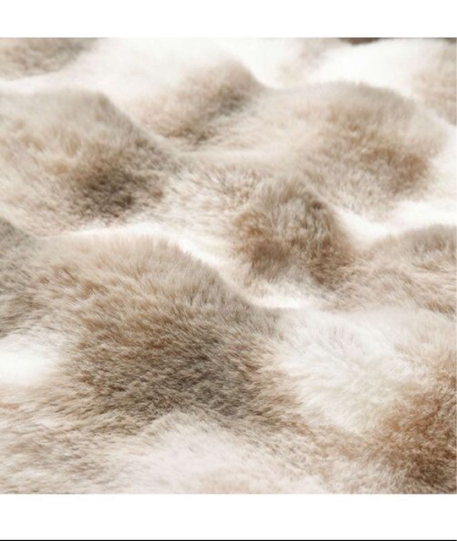 ☆★☆Francfranc WARMY ポコモコファー掛け布団カバーダブル☆★☆