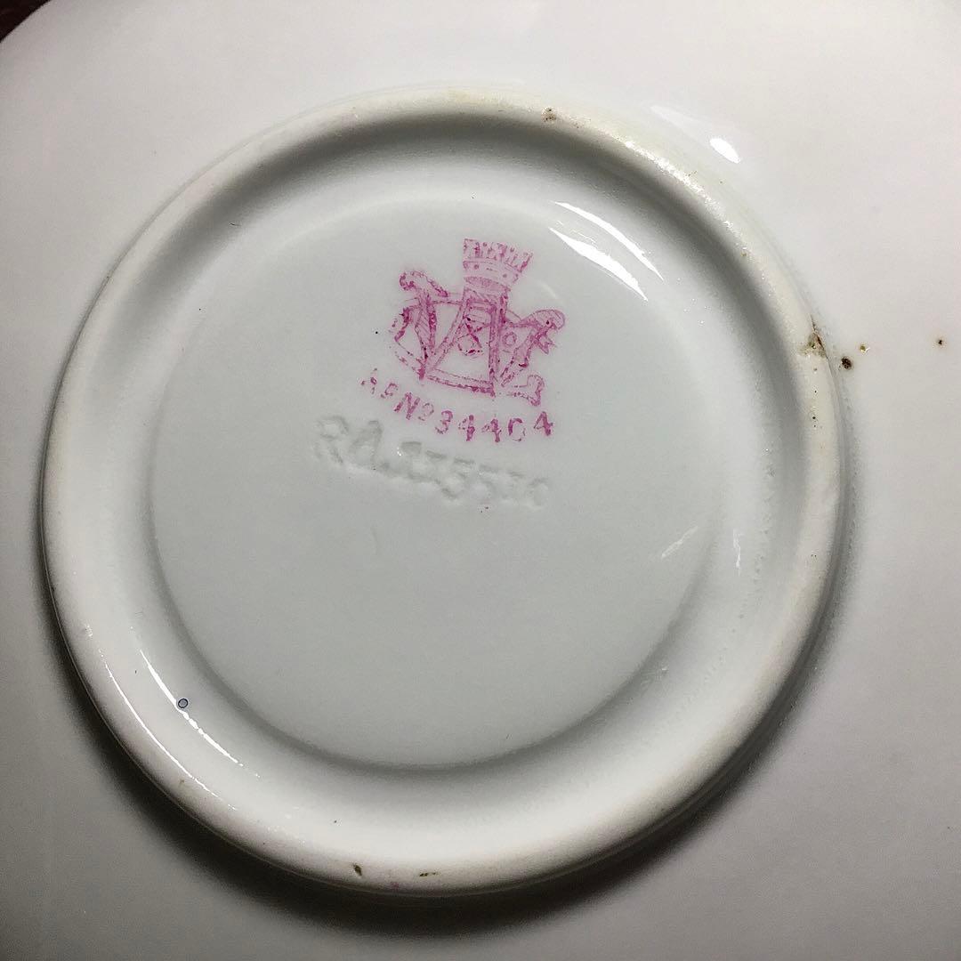 ワイルマン②◆ トリオ ◆レア ピンク シェリー デイジーシェイプ ティーカップ