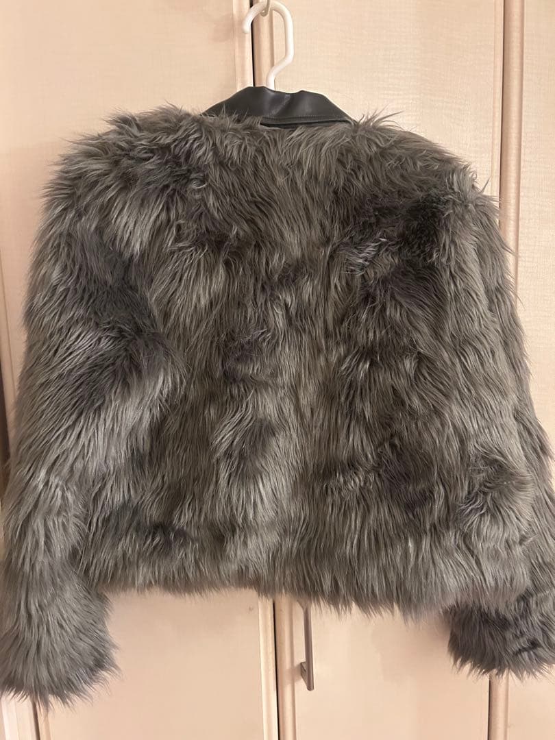 【2日間限定値下げ】GYDA ジェイダ レイヤードエコファーライダースジャケット