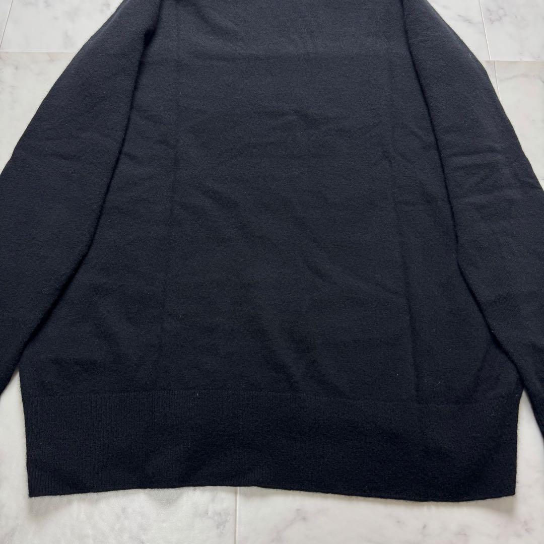 美品　Deuxieme Classe CAPRIクルーネックプルオーバー F黒