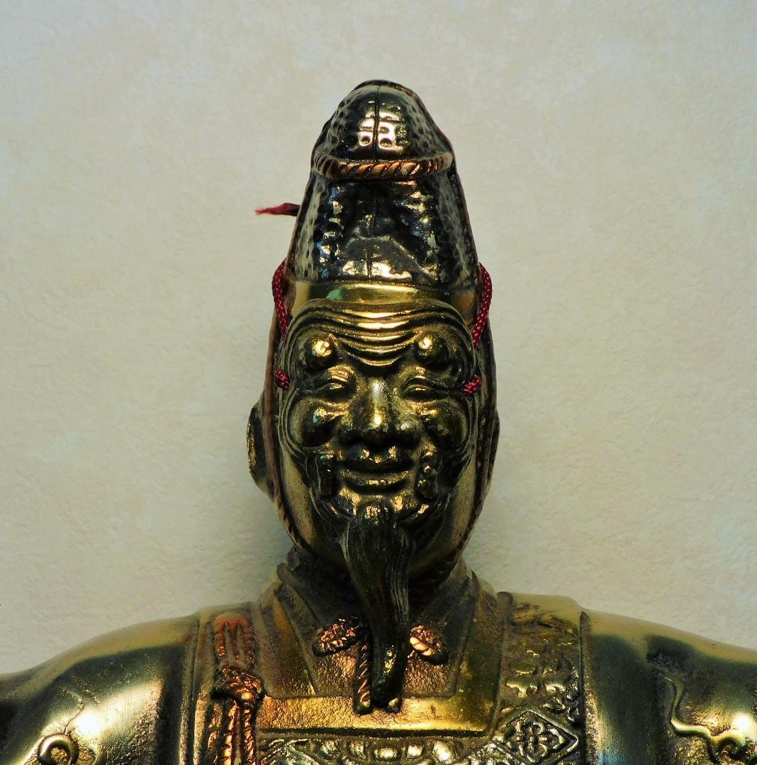 『翁』、高岡銅器製 風格有るサイズ感です。