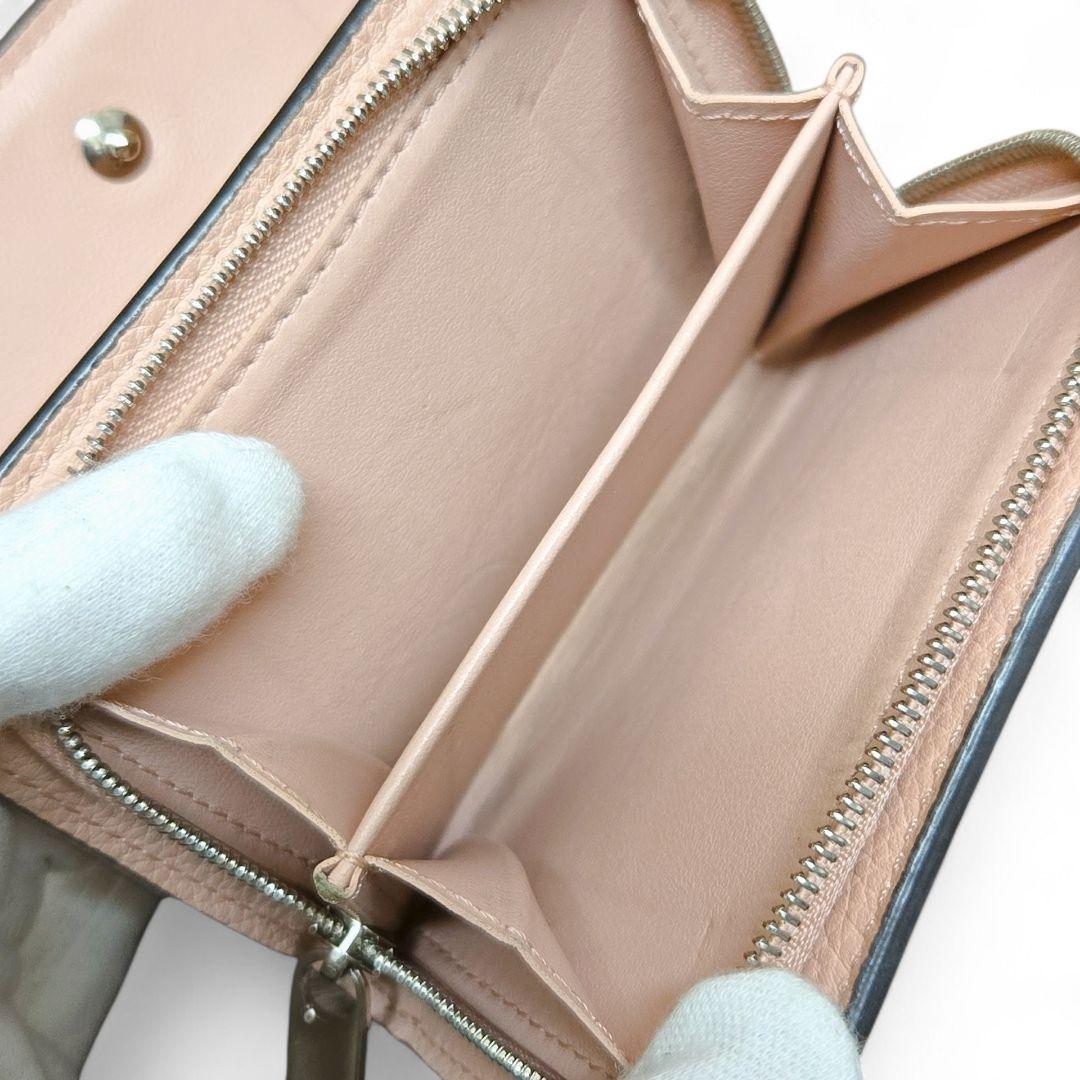 極美品✨ヴィトン マヒナ ポルトフォイユ クレア 二つ折り マグノリア ピンク