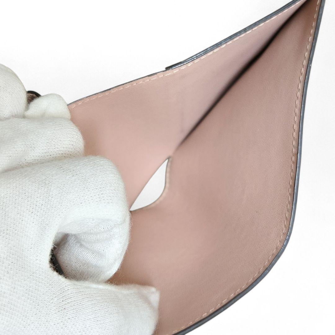 極美品✨ヴィトン マヒナ ポルトフォイユ クレア 二つ折り マグノリア ピンク