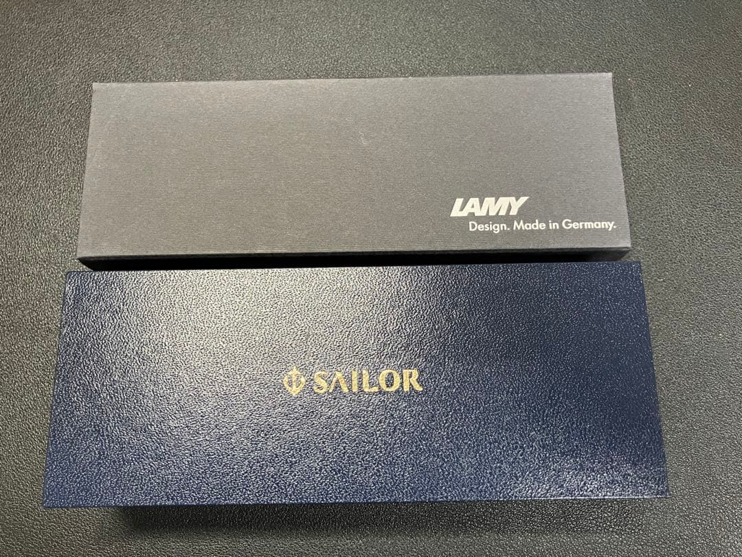 セーラー万年筆 プロフィット ブラックラスターM中字　LAMY2000