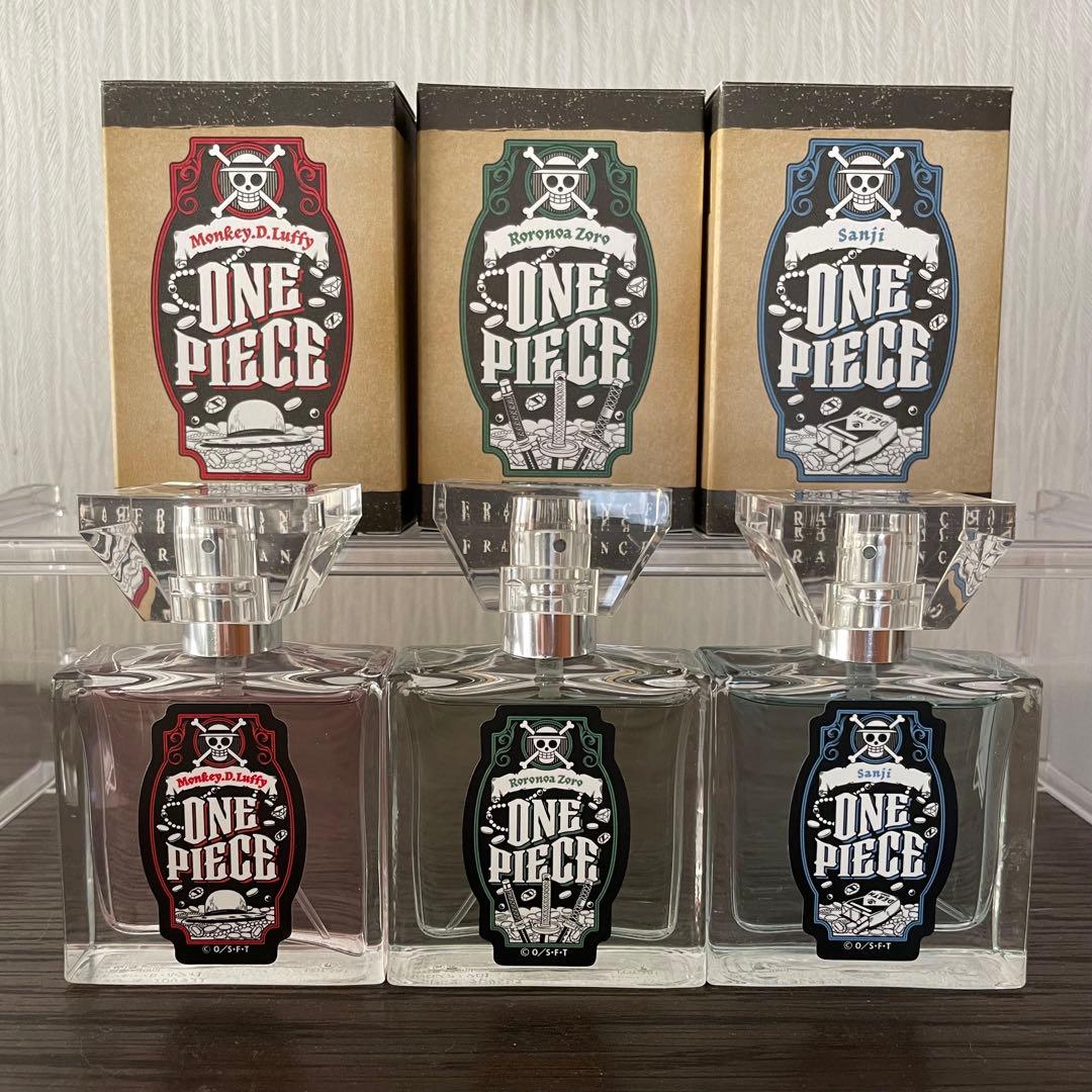 ONE PIECE 香水 ルフィ ゾロ サンジ 3個セット